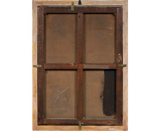 Felice Boselli (Piacenza 1650 - Parma 1732) - Pastore con gregge e selvaggina.