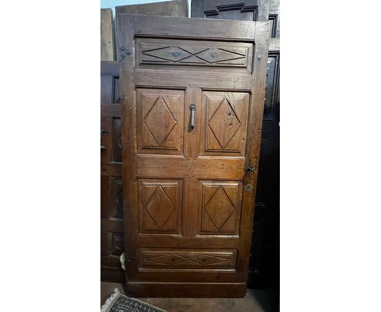 PTCI513 - Portoncino da ingresso, epoca '700, misure cm L 105 x H 218