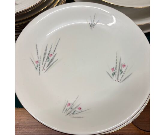 Servizio portata Vintage anni 60 in porcellana di Bavaria . Pz 59 Servizio portata Vintage anni 60 in porcellana di Bavaria . Pz 59