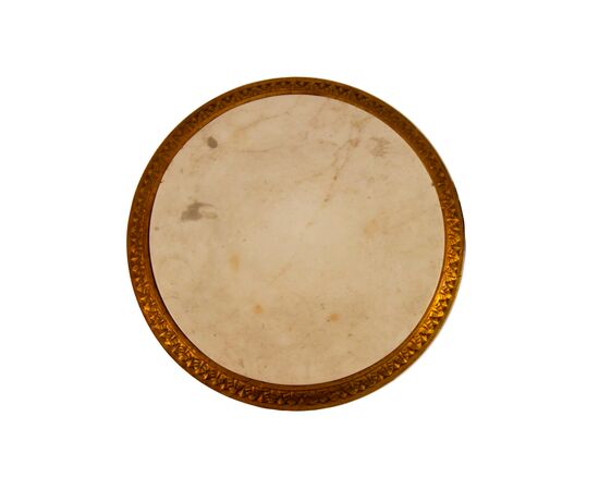 Pair of mahogany gueridons, Empire style, early 20th century