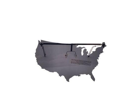 JEREMY SCOTT Occhiali da Sole in Metallo Col. Argento