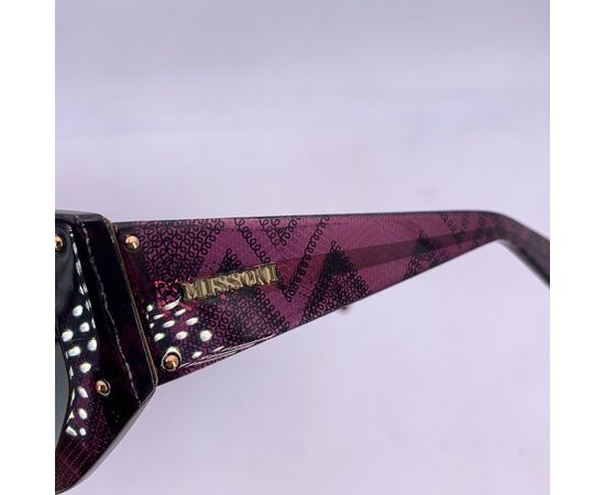 MISSONI Occhiali da Sole in Plastica Col. Viola