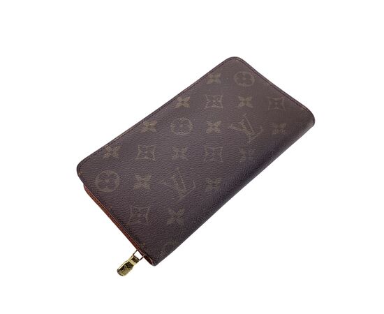 LOUIS VUITTON Portafoglio Vintage in Tela Col. Marrone Zippy M