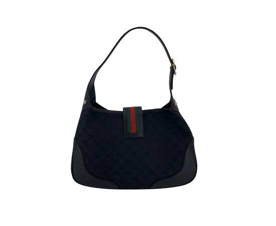 GUCCI Borsa Hobo in Tela Col. Nero Hobo M