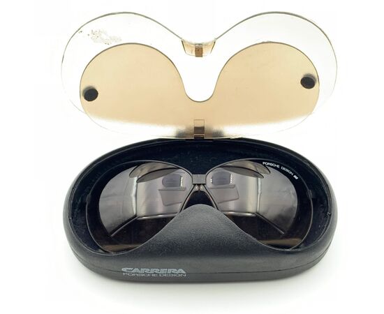 PORSCHE DESIGN Occhiali da Sole Vintage in Metallo Col. Marrone