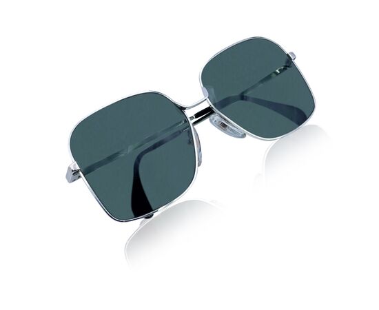Occhiali da Sole Vintage in Metallo Col. Argento