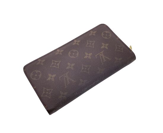 LOUIS VUITTON Portafoglio Vintage in Tela Col. Marrone Zippy M