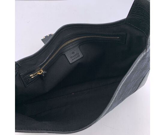GUCCI Borsa Hobo in Tela Col. Nero Hobo M