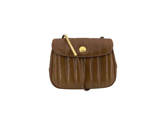 FENDI Borsa a Tracolla Vintage in Pelle Col. Marrone FF S