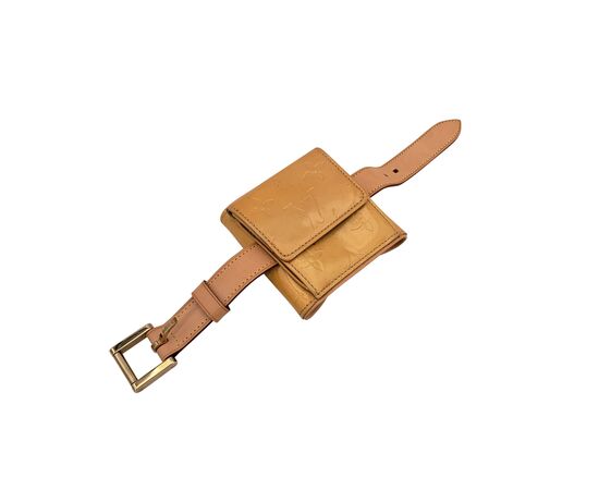 LOUIS VUITTON Portafoglio in Pelle Lucida Col. Beige S