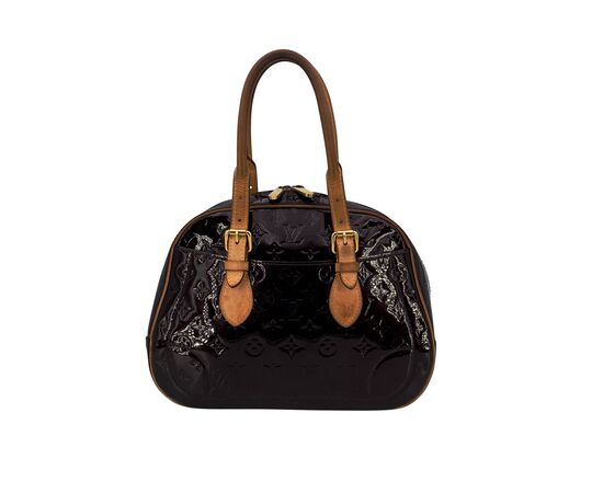 LOUIS VUITTON Borsa a Mano in Pelle Lucida Col. Viola Summit M