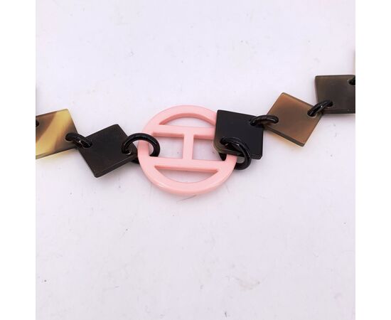 HERMES Collana in Col. Rosa