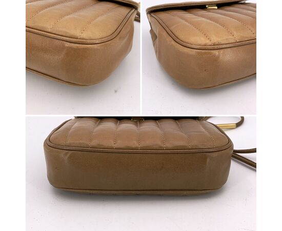 FENDI Borsa a Tracolla Vintage in Pelle Col. Marrone FF S