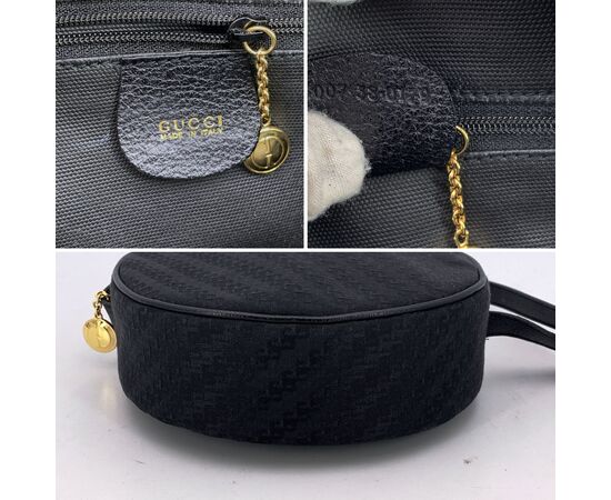 GUCCI Borsa a Tracolla Vintage in Tela Col. Nero S
