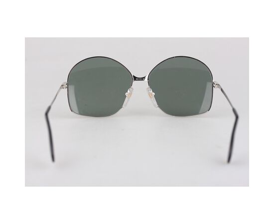 Occhiali da Sole Vintage in Metallo Col. Argento