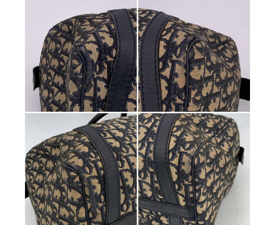 DIOR Borsa a Mano Vintage in Tela Col. Blu Diorissimo M