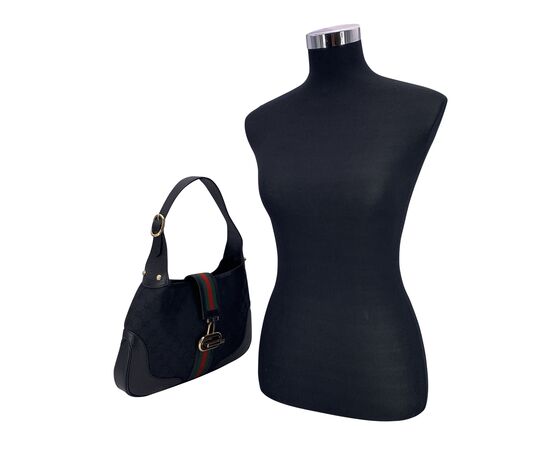 GUCCI Borsa Hobo in Tela Col. Nero Hobo M