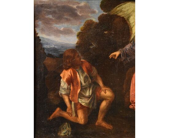 Tobiolo e l’Angelo - Giovanni Gerolamo Savoldo (Brescia, 1480 circa – post 1548) Seguace di