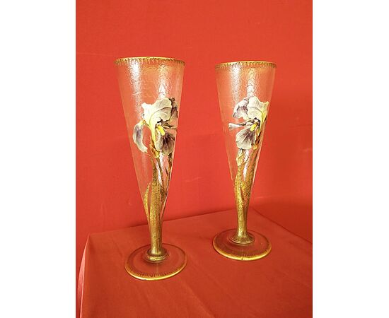 Coppia Vasi Art Nouveau