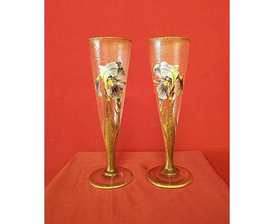 Coppia Vasi Art Nouveau