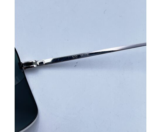 Occhiali da Sole Vintage in Metallo Col. Argento