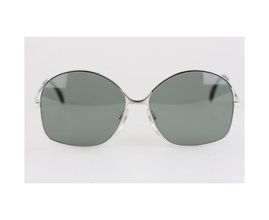 Occhiali da Sole Vintage in Metallo Col. Argento