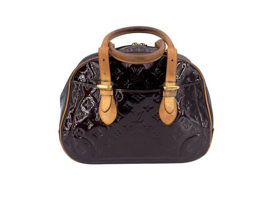 LOUIS VUITTON Borsa a Mano in Pelle Lucida Col. Viola Summit M