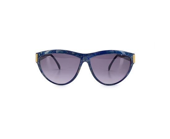 YVES SAINT LAURENT Occhiali da Sole Vintage in Acetato Col. Blu