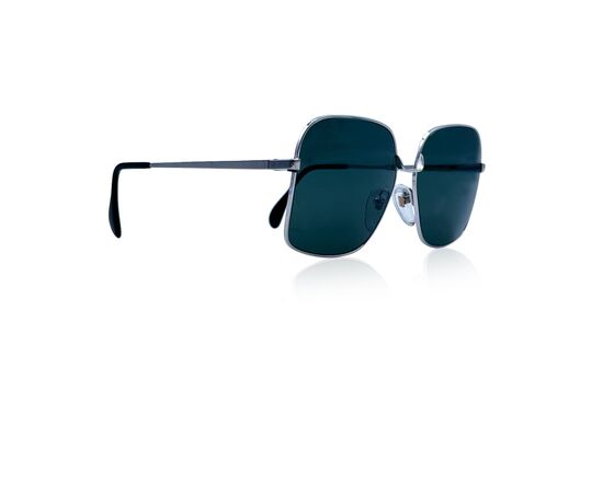 Occhiali da Sole Vintage in Metallo Col. Argento