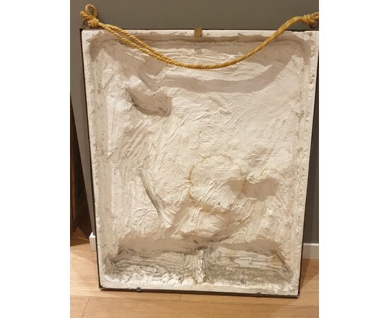 ALTORILIEVO ART DECO' IN GESSO CAINO ED ABELE