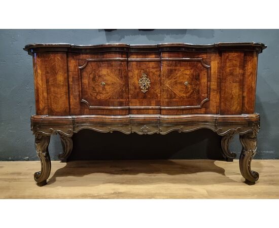 18th century Lombard walnut sideboard