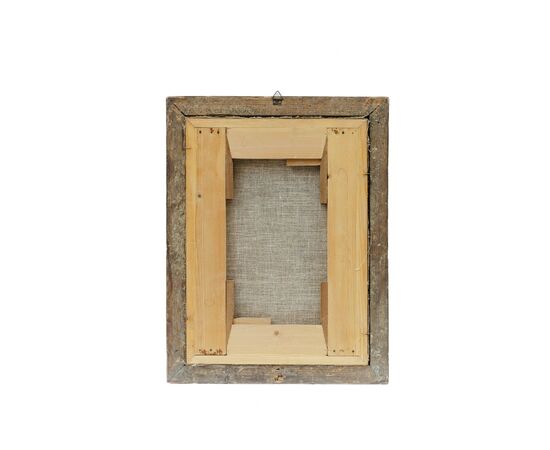 Madonna and Child - Italy 17th Century - Antique Frame - Oil on Canvas