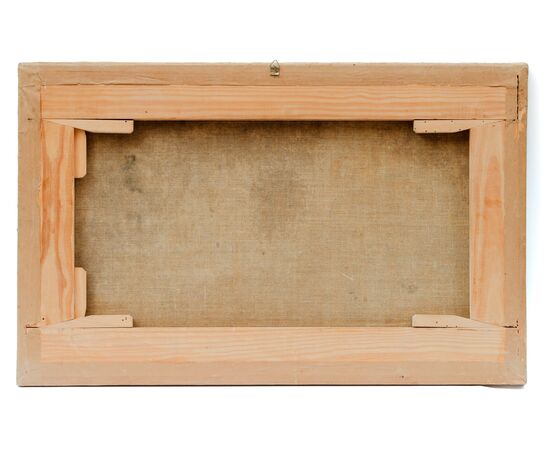 San Pietro guarisce lo storpio - Scuola italiana XVIII secolo - olio su tela