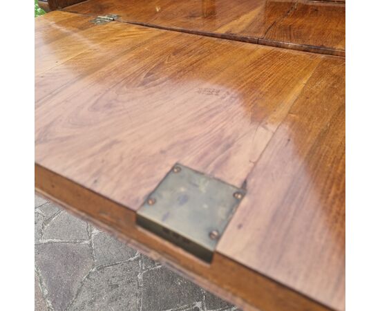 18th century English walnut and elm burl fall front desk