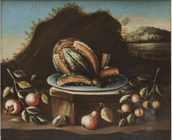 Italian School (XVII century) - Still Life - oil on canvas