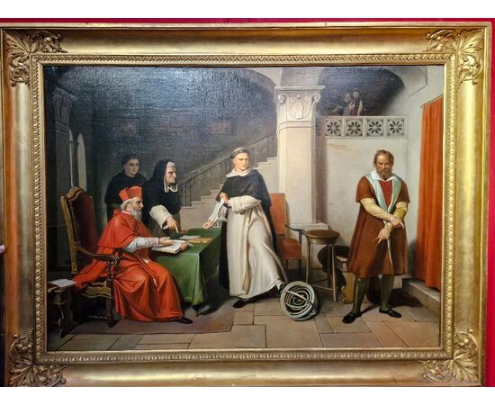 GALILEO before the Tribunal of the Inquisition on June 22, 1633.