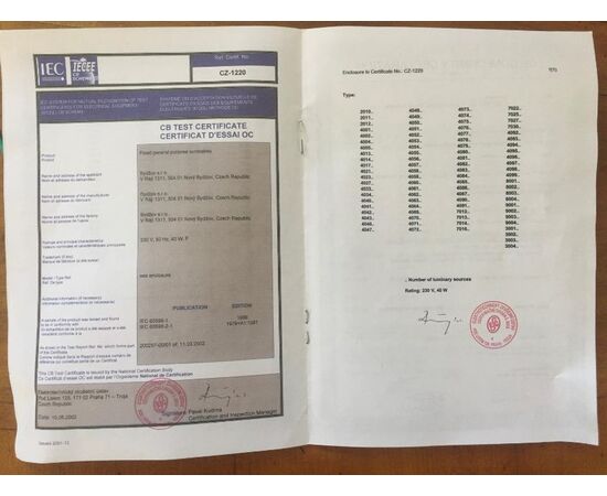 LAMPADARIO DI BOEMIA MISURE 160X160  CON DOCUMENTAZIONE