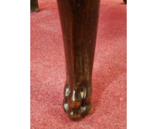 Walnut armchair Carlo X