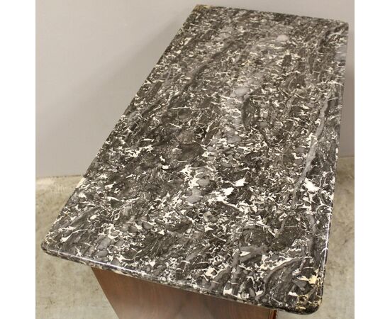 Antico cassettone comò cappuccino Luigi Filippo in noce - epoca '800