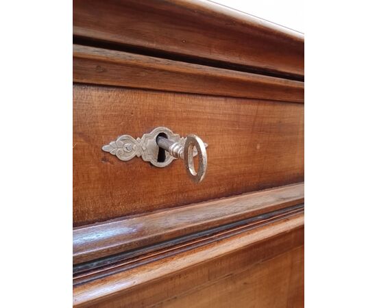 Settimino settimanale umbertino noce - fine '800 - cassettiera - cassettone