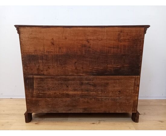 Canterano noce epoca XVIII sec -'700 - lombardo comò-cassettone