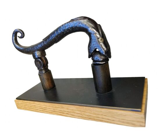 Splendido battiporta a forma di drago  Italia XVII secolo