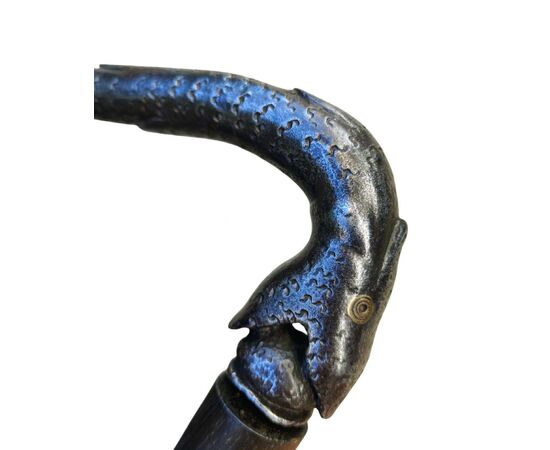 Splendido battiporta a forma di drago  Italia XVII secolo