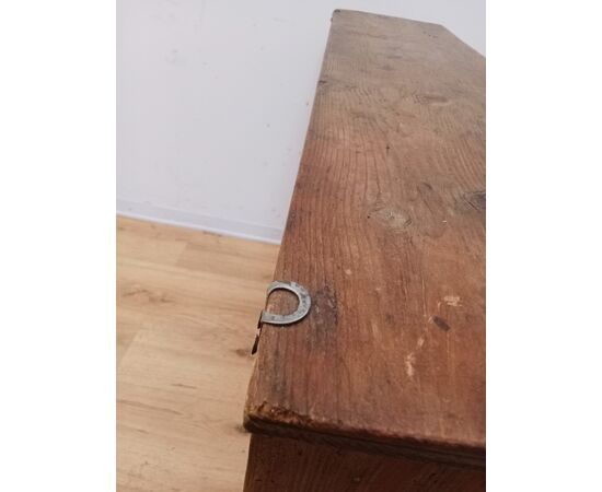 Piccola piattaia da appoggio/muro in abete - fine '800