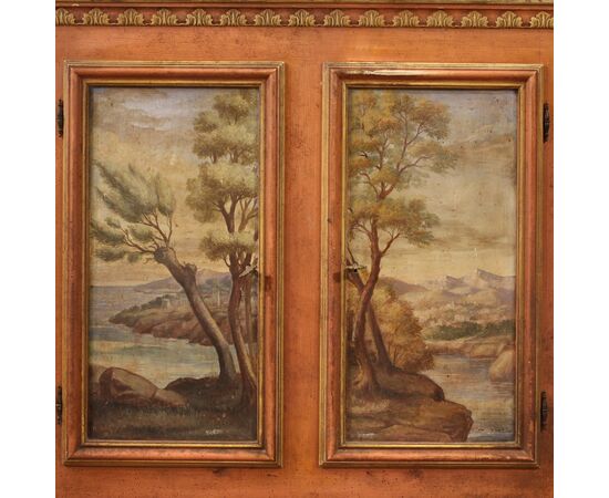 Venetian lacquered sideboard from the 50s