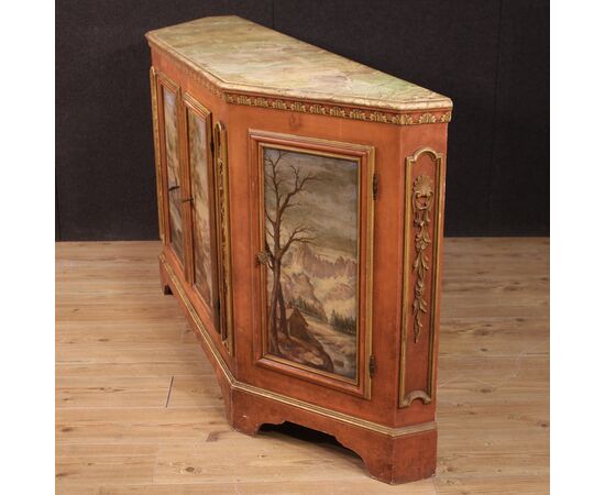 Venetian lacquered sideboard from the 50s