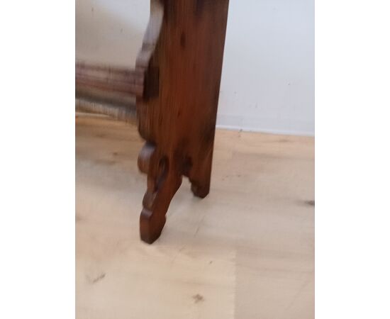 Piccola piattaia da appoggio/muro in abete - fine '800