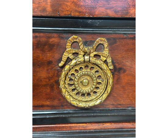 Louis XVI walnut secretaire, late 1700s.