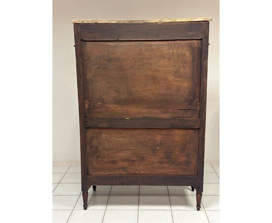 Louis XVI walnut secretaire, late 1700s.