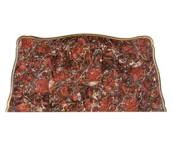 Cassettone intarsiato a marqueterie in legni diversi, Roma, terzo quarto del XVIII secolo